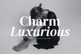 Ejemplo de fuente Charm Luxurious #1